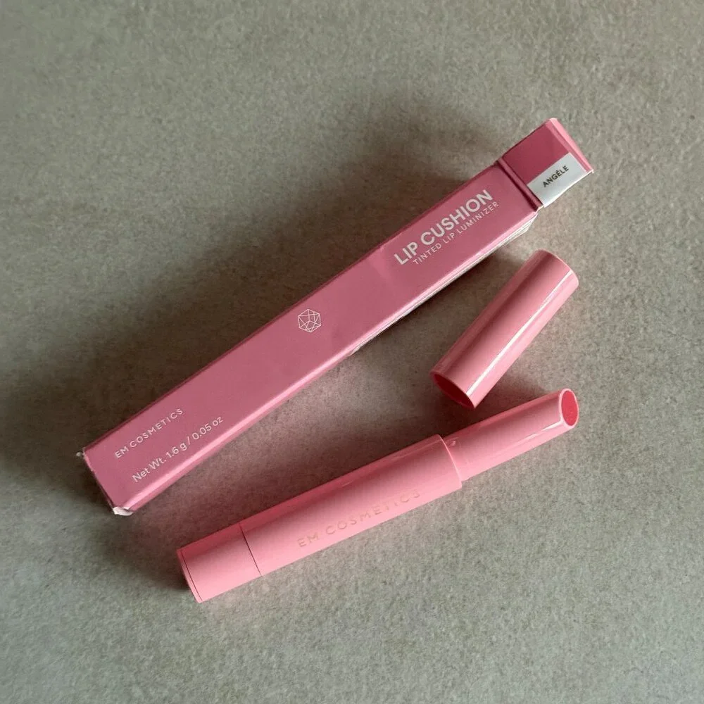 EM Cosmetics Lip Cushion Tinted Lip Luminizer Angel Pink New